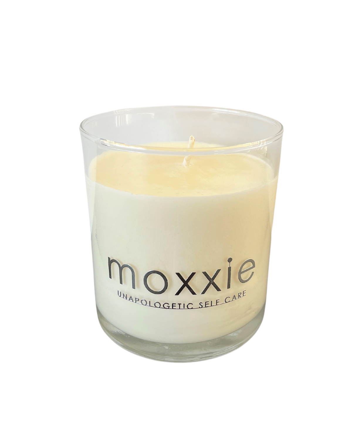 Moxxie Essential Care hand-poured candle made from 100% soy wax with a cotton fiber lead-free wick and honestly fragranced with a blend of pure essential oils.