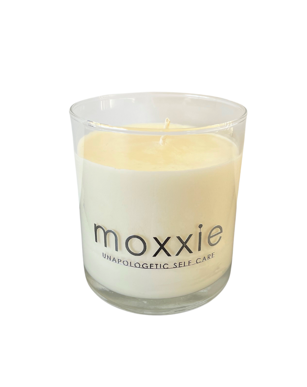 Moxxie Essential Care hand-poured candle made from 100% soy wax with a cotton fiber lead-free wick and honestly fragranced with a blend of pure essential oils. 