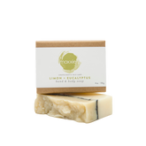 Moxxie all natural, handcrafted 100% botanical Bar Soap - Limon and Eucalyptus