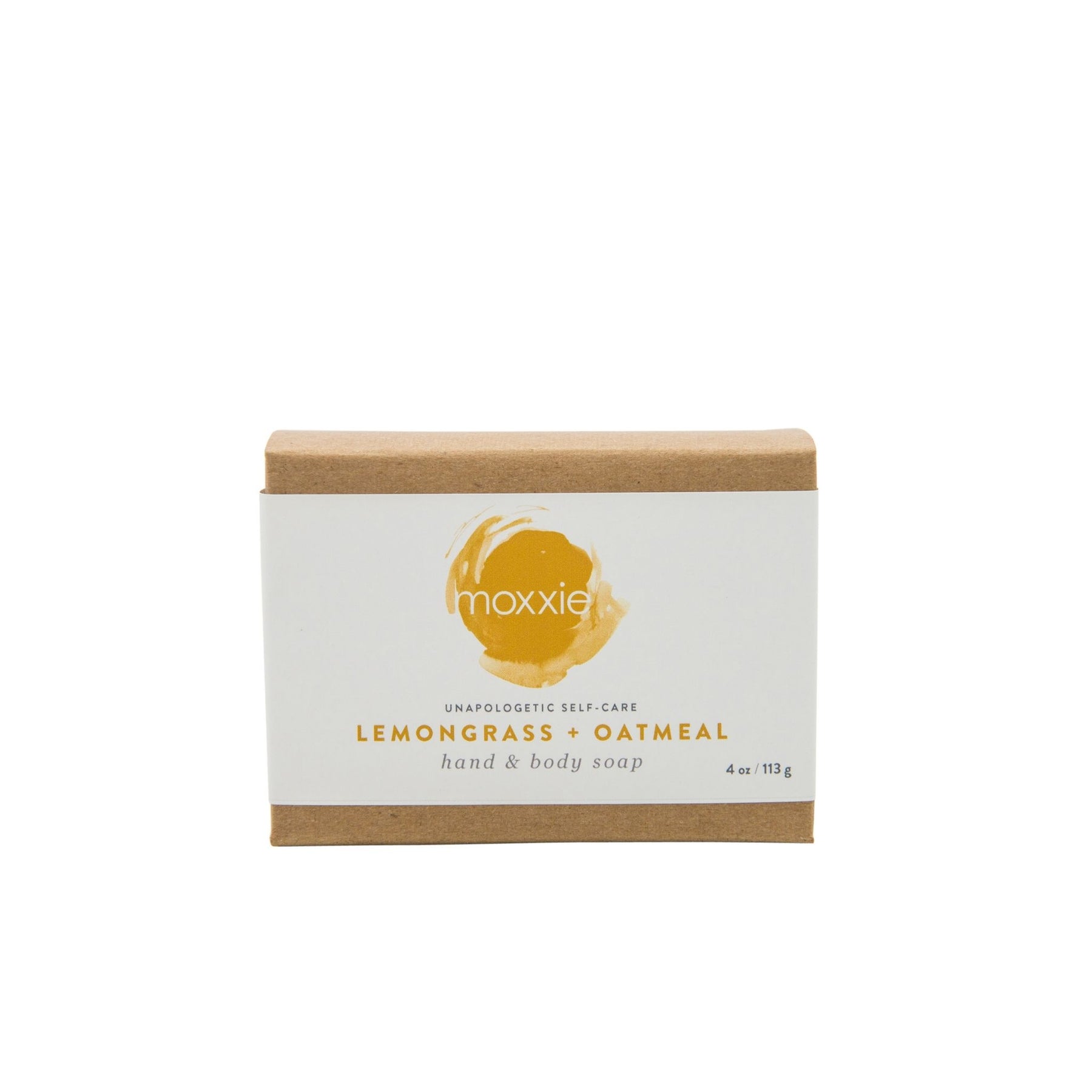 Moxxie Essential Care all natural 100% botanical bar soap - Lemongrass and Oatmeal