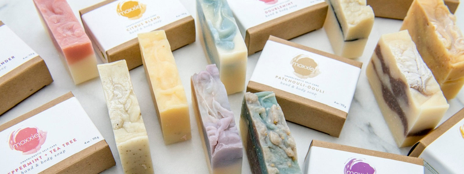 moxxie handcrafted botanical natural bar soaps