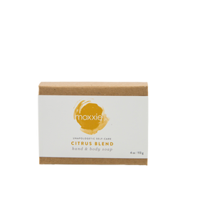 moxxie citrus blend natural bar soap, best natural bar soap