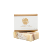 Moxxie all natural, handcrafted Bar Soap for hand and body in patchouli
