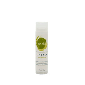 Moxxie Essential Care all natural lip balm in Eucalyptus